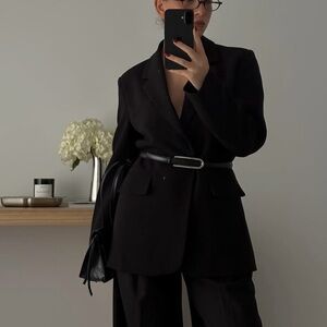 Avenue The Label Black Women's Blazer